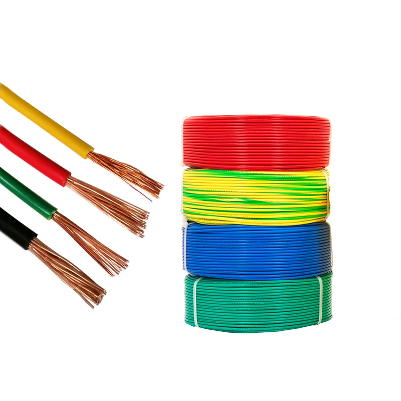 CE certification Single Core Copper Wire BVR 1.5mm 2.5mm 4mm 6mm 10mm Wire And Electrical Electric Cable For House