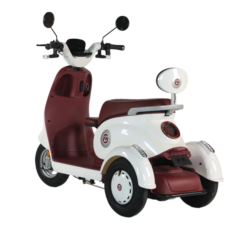 

Small Electric Open-Trunk Household Tricycle For Leisurely Passenger Travel With Kids And Elderly