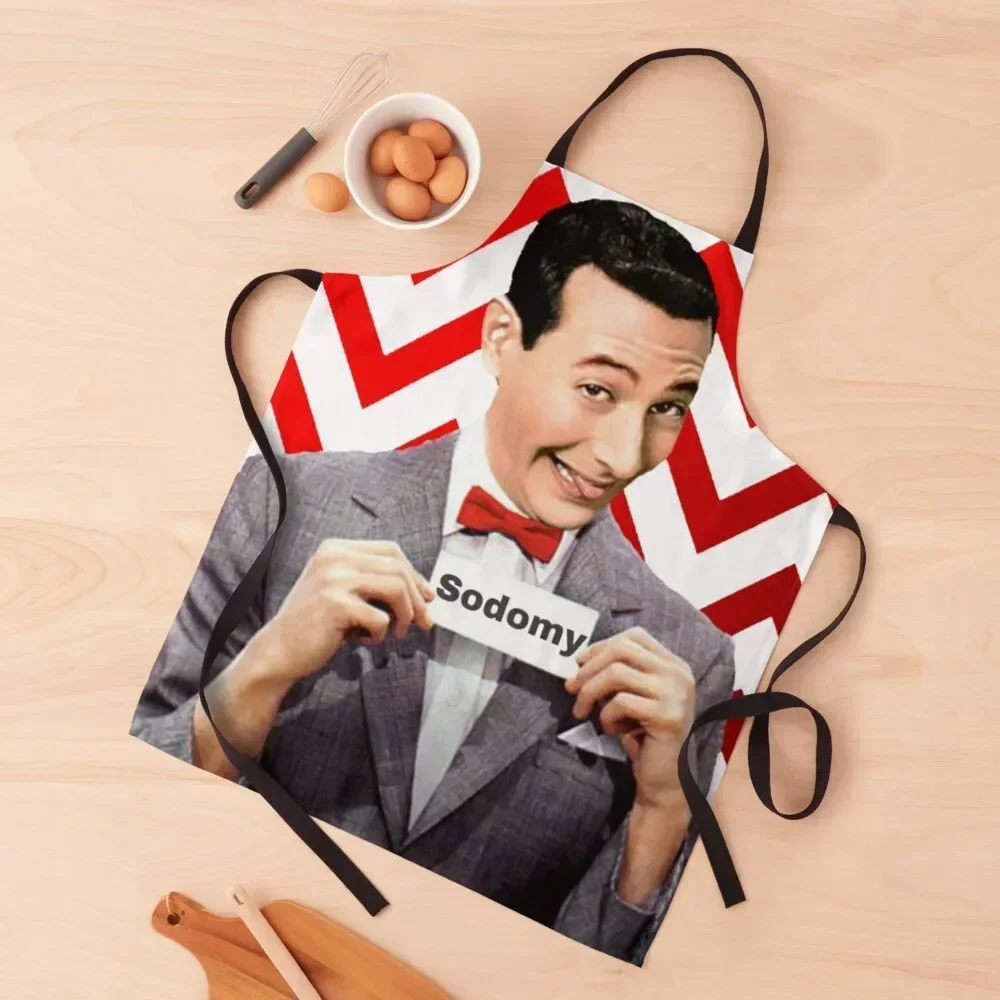 

Pee Wee Herman- Sodomy Apron Kitchens Woman Women Kitchen'S For Women Kitchen Restaurant Apron