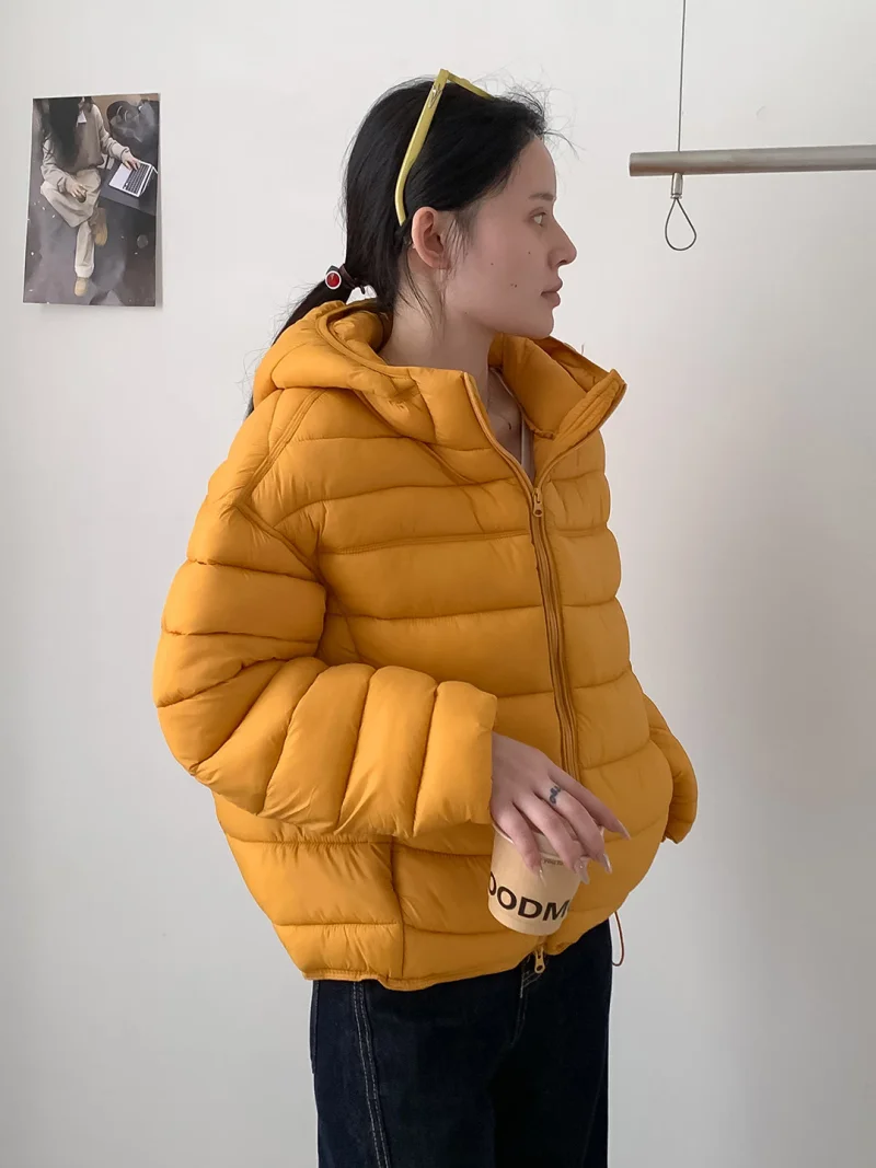 Super beautiful pork ribs down cotton jacket for women in winter 2026, new Korean style Short coat, trendy outerwear j1993