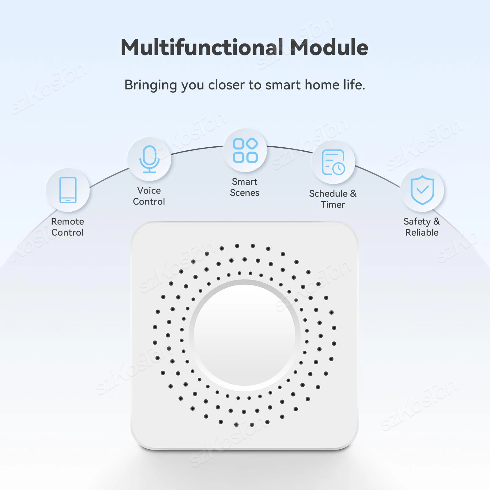 Matter WiFi Smart Switch for Homekit Smartthings Home Assistant 16A Smart Home Automation Relay Module Works with Alexa Google