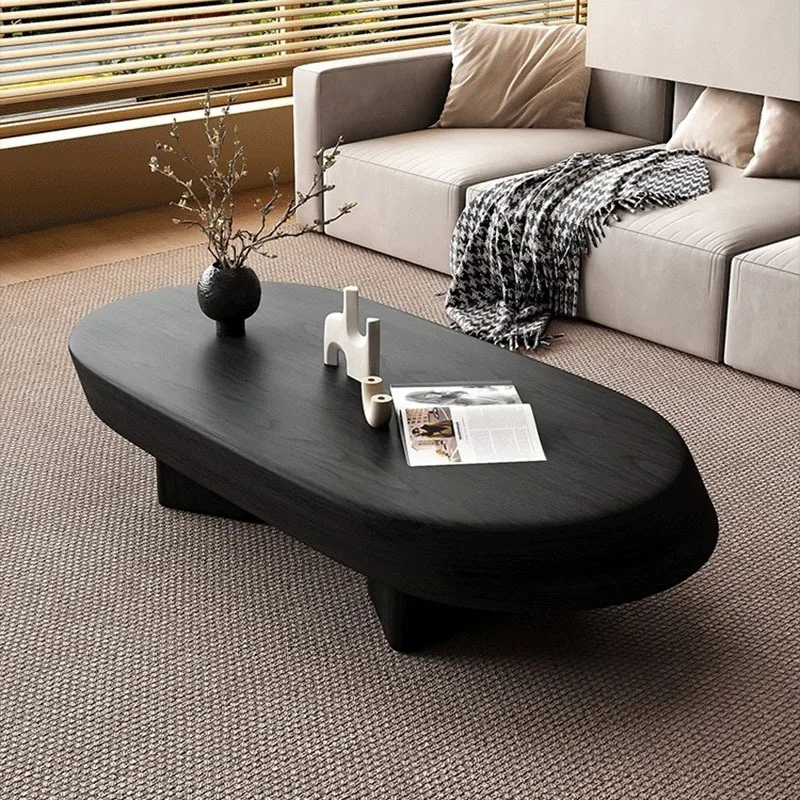 Simple Antique Coffee Table Aesthetic Space Saving Moving Minimalist Side Table Living Room Unique Mesa Auxiliar Patio Furniture