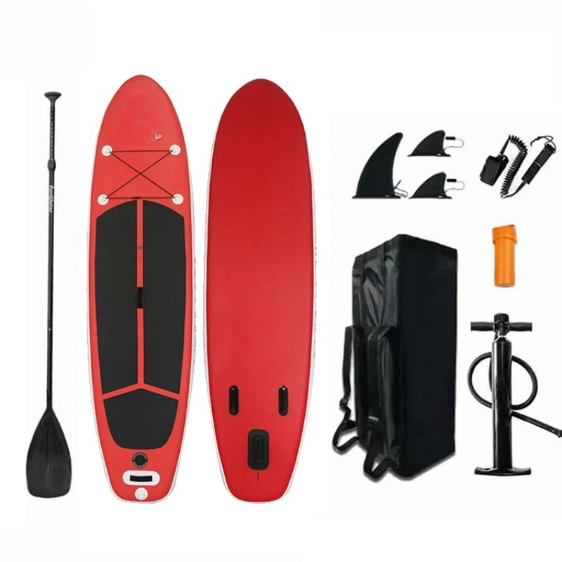Stand-up paddleboard with a high-buoyancy design offering excellent stability, ideal for outdoor water sports enthusiasts