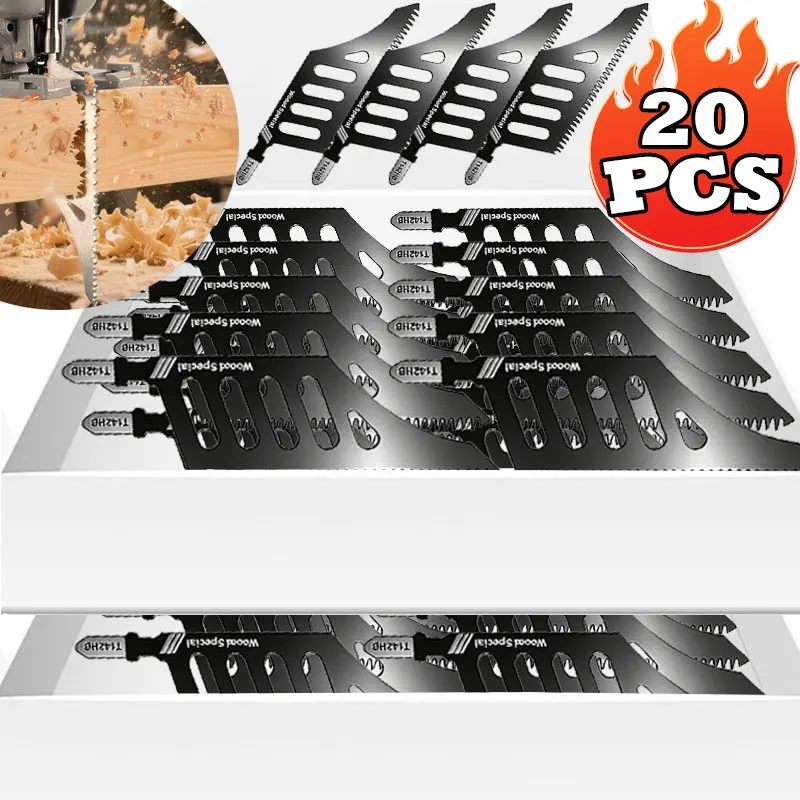 

Полотно для лобзика из углеродистой стали, высокоскоростные грубые зубы, быстрая резка, промышленный класс, гладкая твердая древесина, алюминиевая фанера, лобзиковые полотна