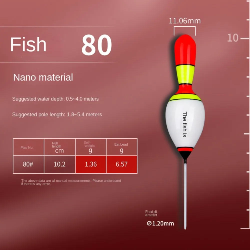 New Superfine Fishing Floats Sea Fishing Workmanship Freshwater Floaters Dual-purpose Rock Fishing Buoy Ice Fishing Accessory