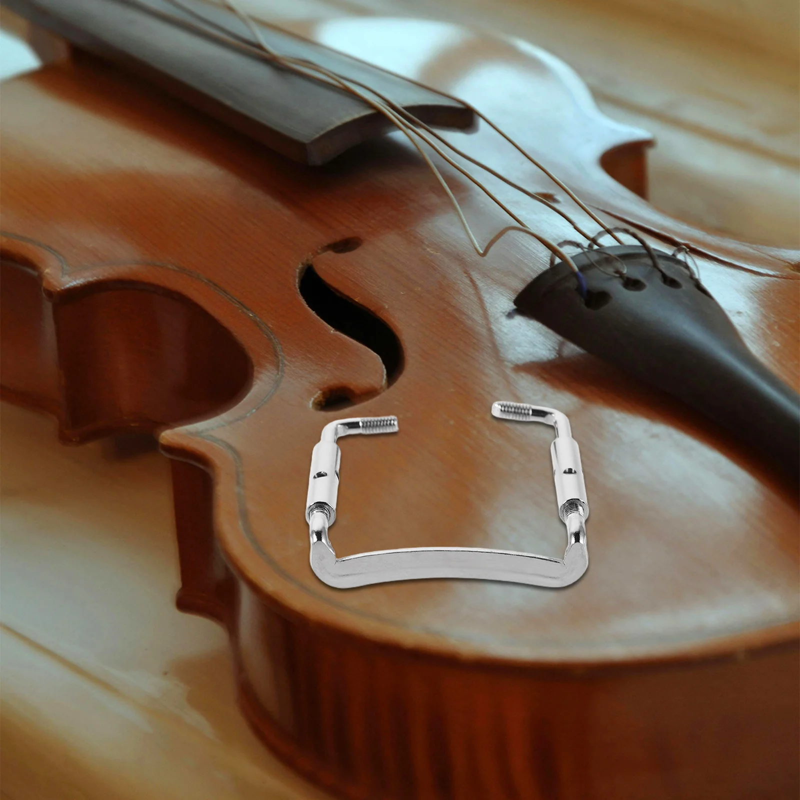 8 قطعة مسامير مسند الذقن الكمان الفضية استبدال الأجهزة آمنة إصلاح الكمان إصلاح أجزاء الذقن بقية تعديل الصيانة