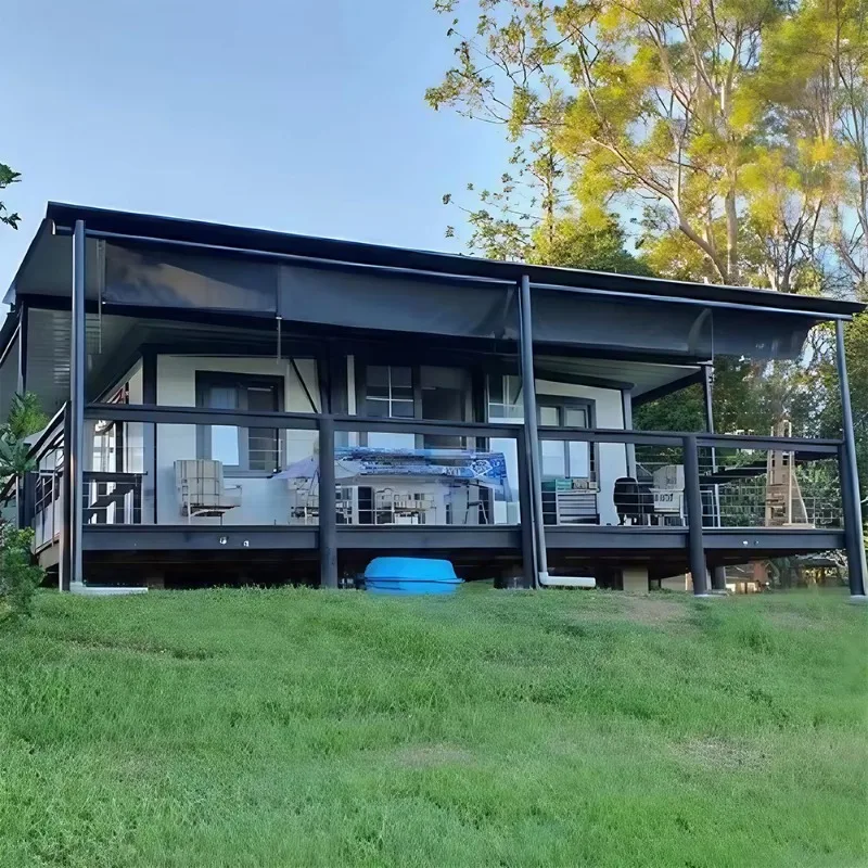 Custom Built Sandwich Panel Container House and Portable Mobile Home 40ft 3 Bedrooms Fire Rated Insulated Walls