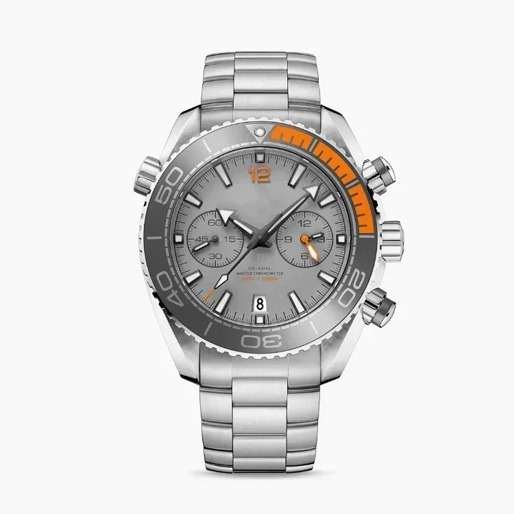 Luxury Diver-Style Multifunction Watch 42mm, Sapphire Crystal & Ceramic Bezel, Automatic Chronograph with Date/Week, 30M Waterp