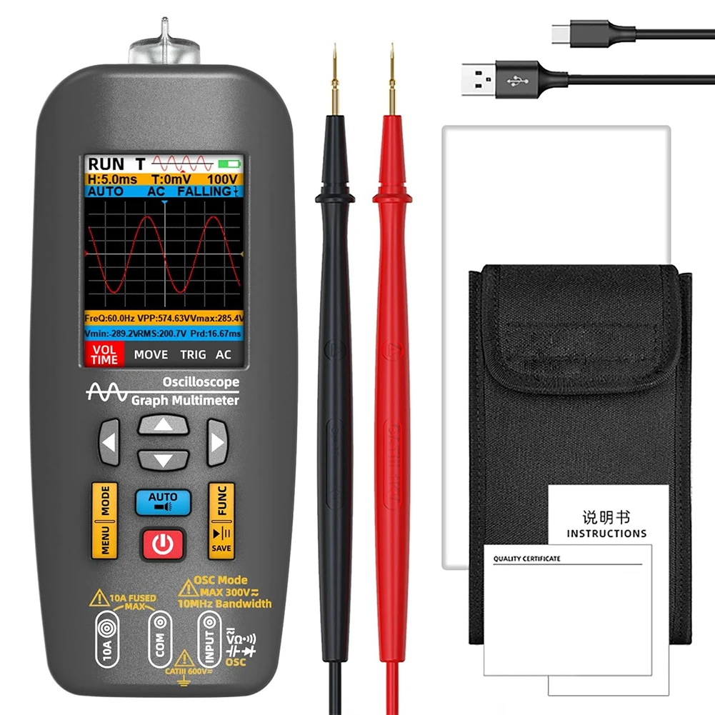 

Simplified Access to Advanced Measurement Functions in a Compact Form Factor; Tool For DIY Projects or Professional Use