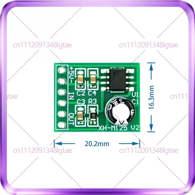 10-30pcs XH-M125 singing machine amplifier board XPT8871 mono power amplifier board, lithium battery power amplifier board 6W