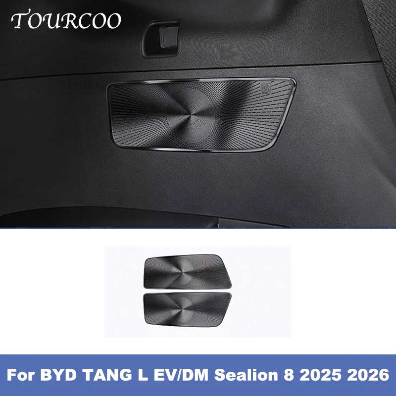 

eats Horn Hood Speaker CoFor BYD TANG L EV/DM Sealion 8 2025 2026 Third Row Sver Decorative Accessories