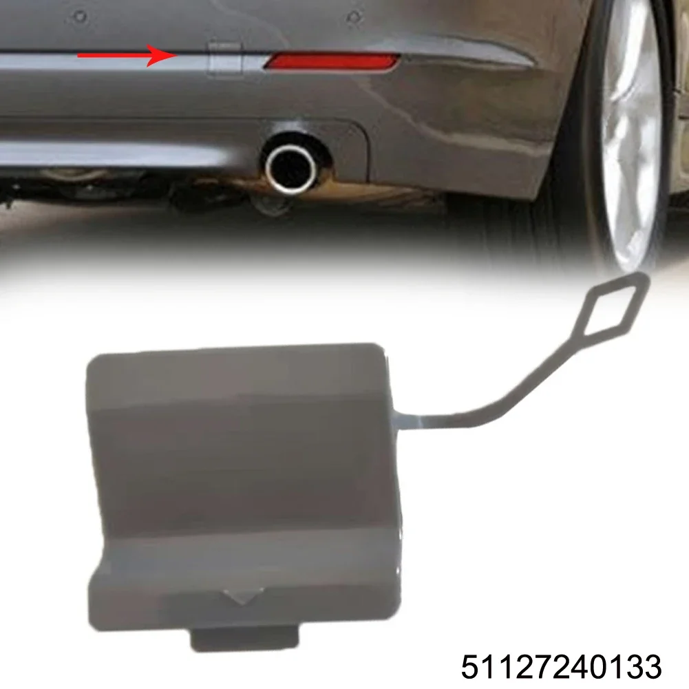 

Для BMW 5 серии F10 для F18 528i 535i крышка фаркопа 51127240133 Черные автомобильные аксессуары Практичная замена