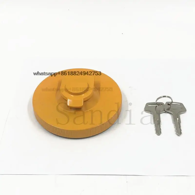 Excavator part Fuel tank cover PC Very Good quality Fuel Tank Cap with keys PC200 20Y-04-11160