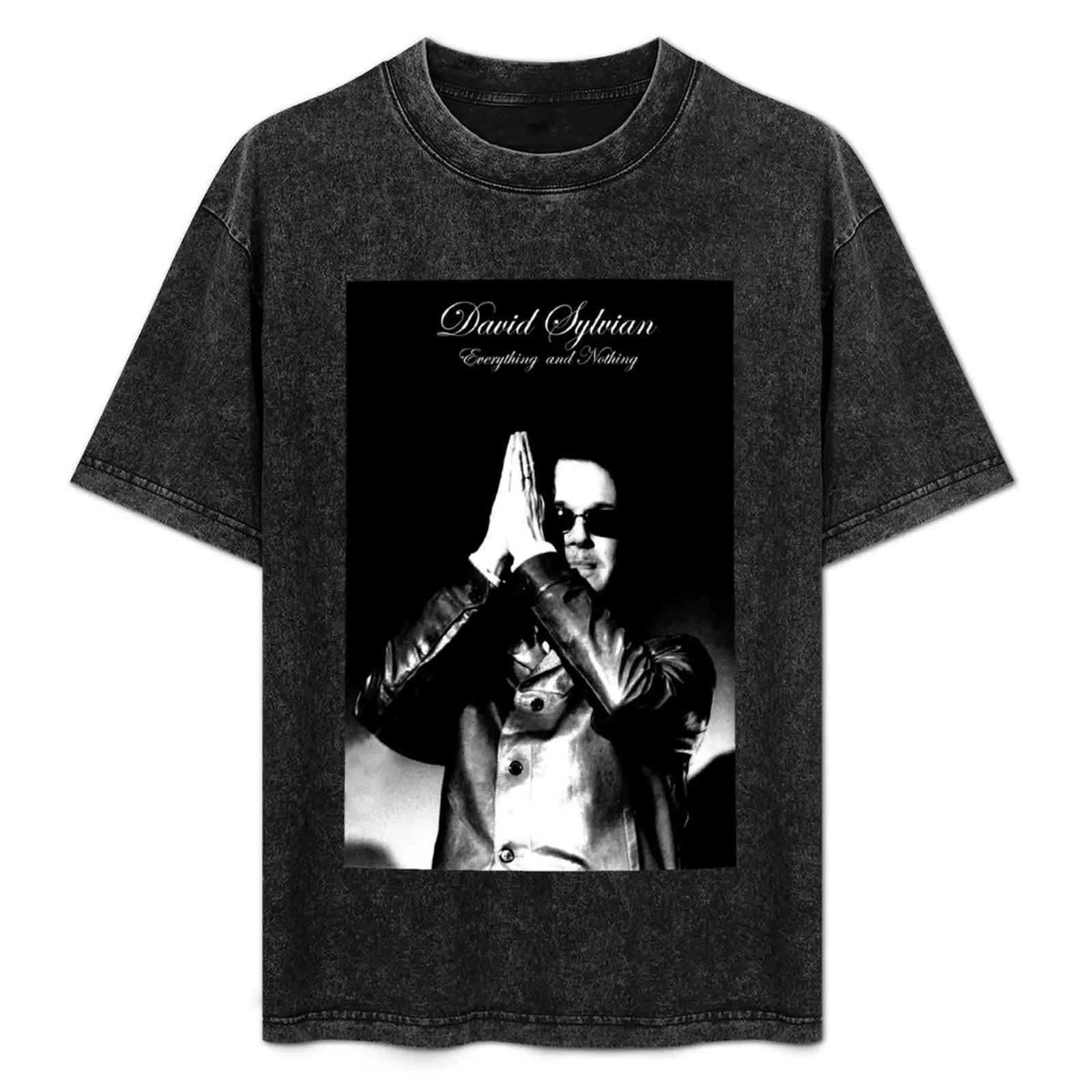 

David Sylvian - Everything and Nothing T-Shirt Casual Holiday Short Sleeve Tee