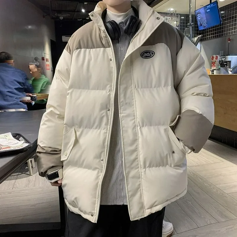 

Свободная куртка в американском стиле из хлопка для осени и зимы, большие размеры, 250 Pou, модная молодежная модель