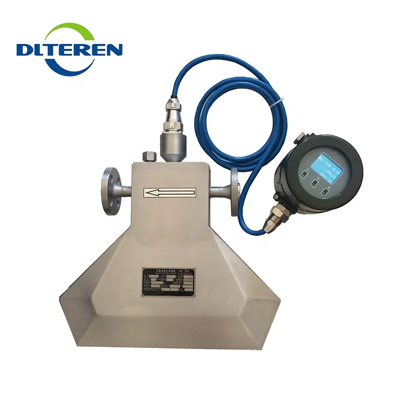 DTI-CMF Coriolis Medidor de vazão de massa de ar de gás térmico de alta temperatura Medidor de vazão de massa de vapor