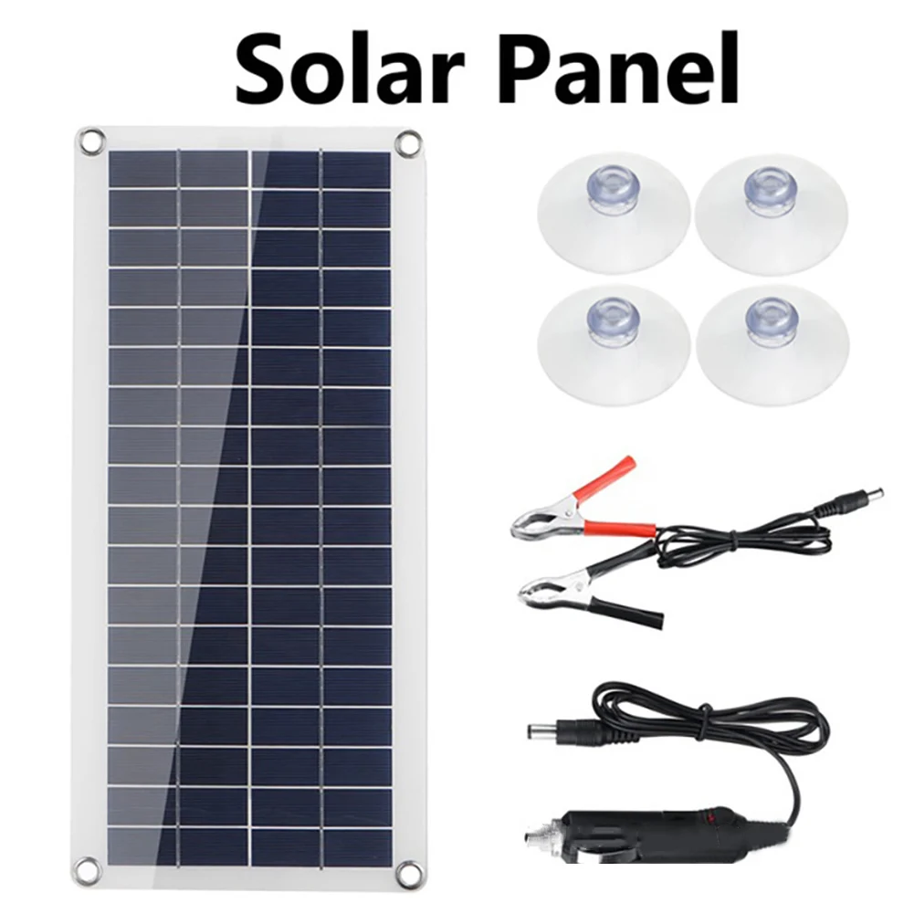 Solar Panel Kit/Set 12 Volt Trickle Charger Battery Charger Maintenance Boat RV Car Solar Panels Replace Accessories