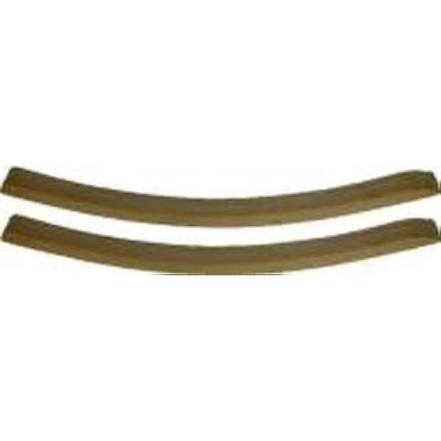 

Pair Steam Bent Oak Rocker Runners 1-3/4 Wide Wood Curved Legs Feet Bar Chair Seat Bench Rocking