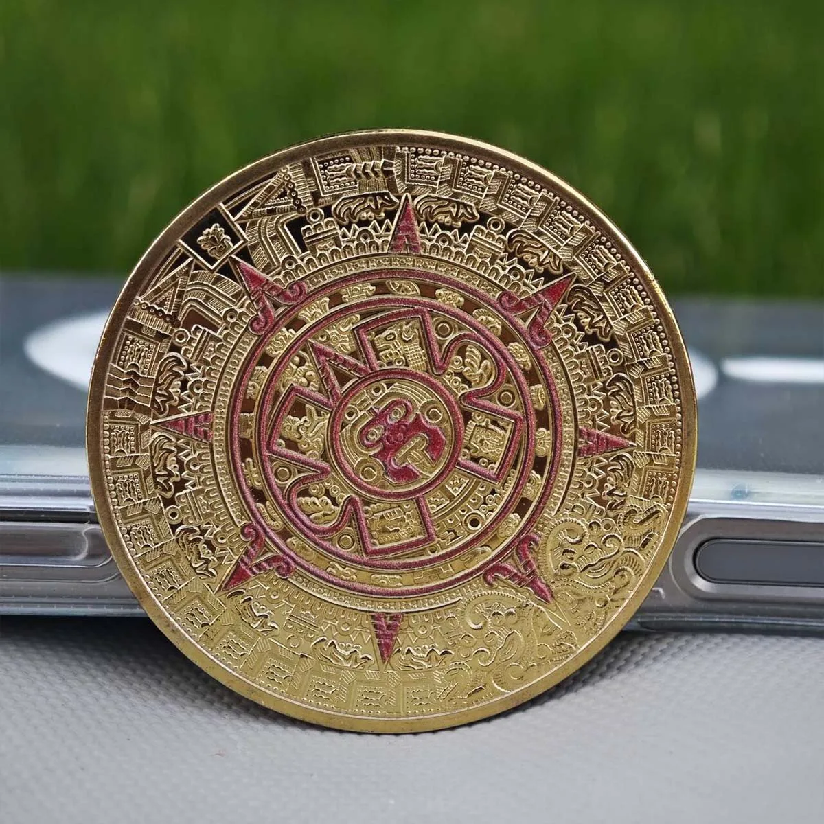 Mexico Mayan Aztec Calendar Art Prophecy Culture 1.57