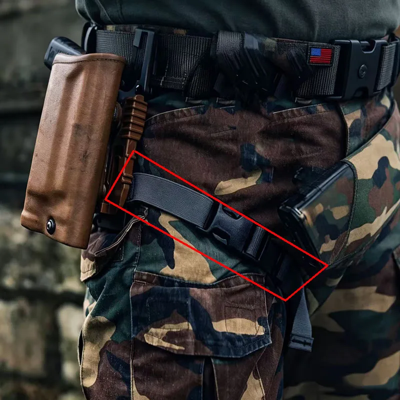 ForgeConcepts leg strap components, TN drop panel tactical leg straps, outdoor tactical gear MOLLE, adventure gear leg fasteners