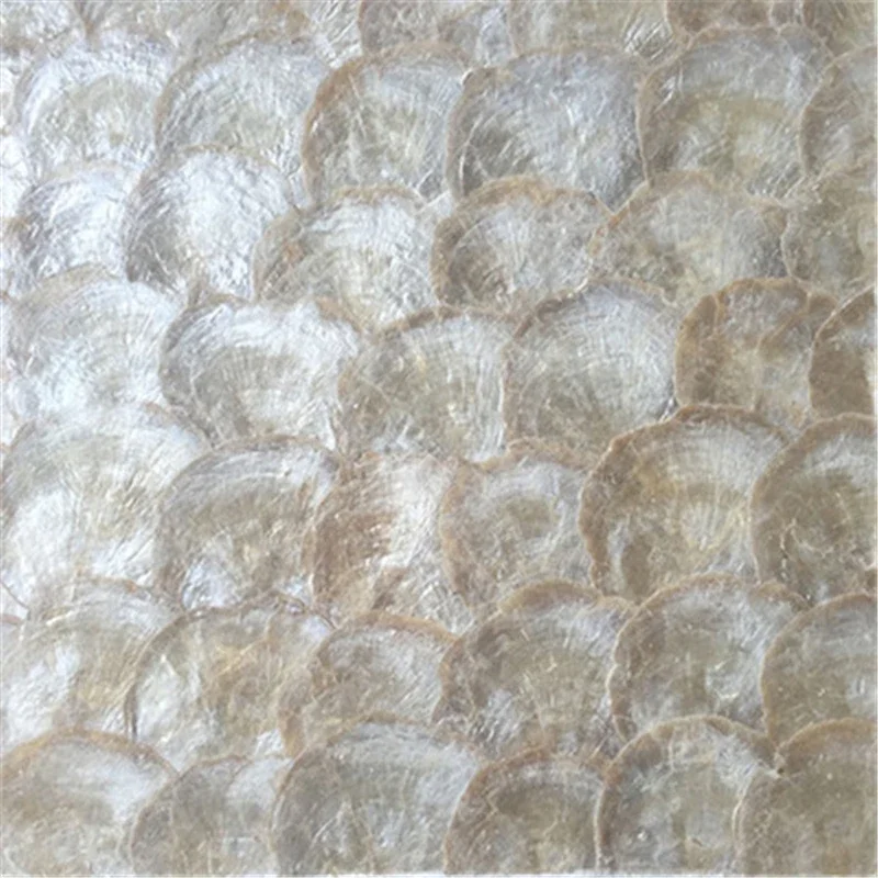 

Seamless Yellow capiz lip Mother of Pearl Natural White brown shell mosaic tiles kitchen backsplash mosaic wall tile