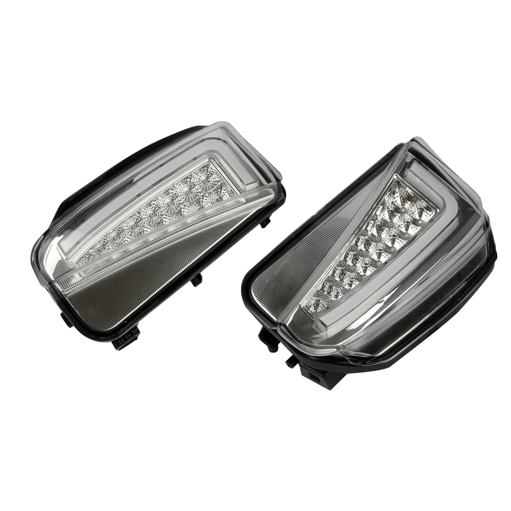 White LED Daytime Running Light DRL For Toyota Prius 2012 2013 2014 2015 Front Bumper Day Running Lamp Auto Light Accessories