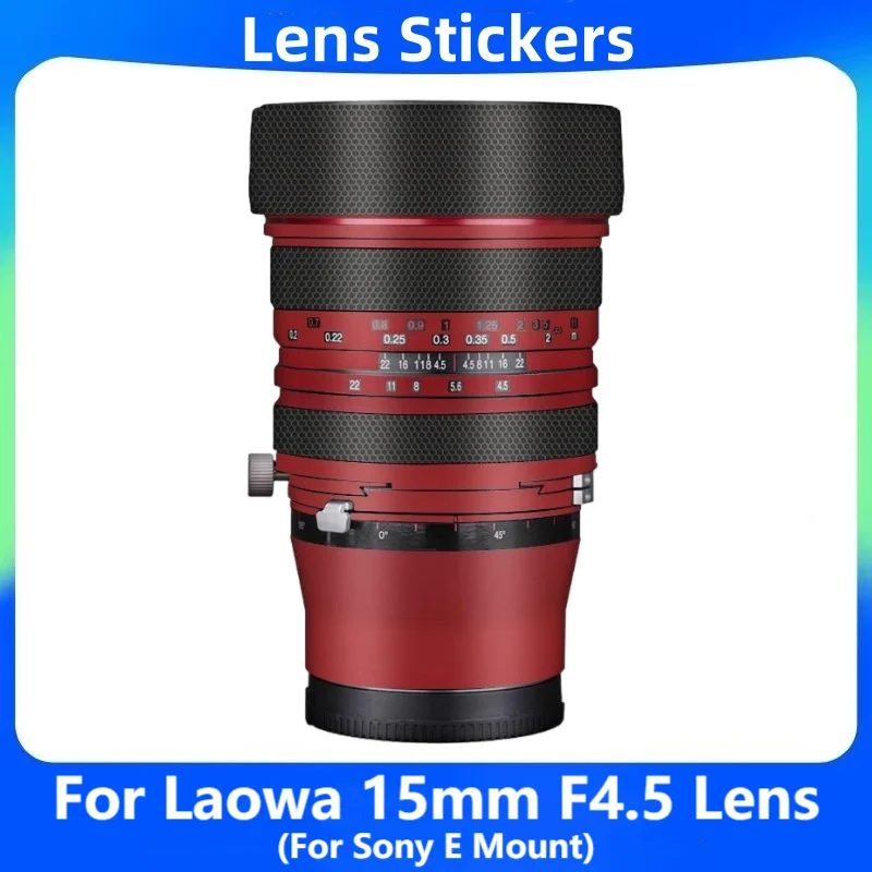 

Для Laowa 15 мм F4.5 (для Sony E Mount) Наклейка Кожа Виниловая пленка Объектив камеры Защитная наклейка на корпус FFS 15 мм F4.5 W-Dreame