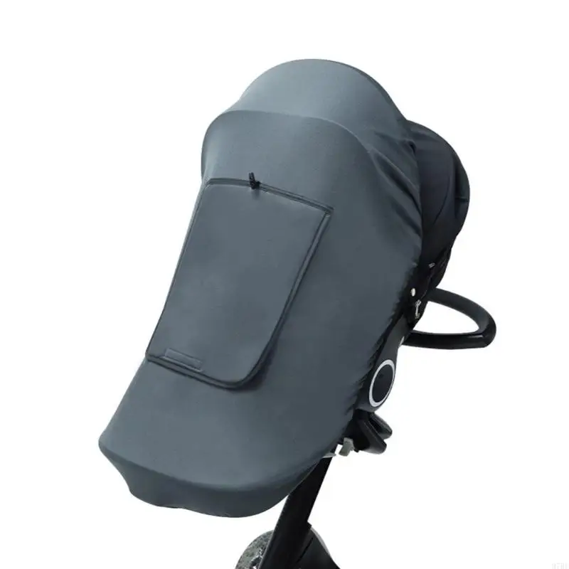 

97BE Infant Pram Sun Canopy Baby Strollers Sun Shade Cover Breathable