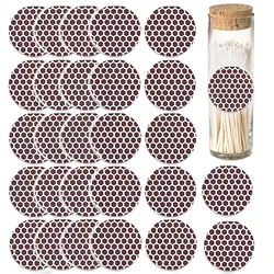 Fire Paper Matchstick Paper Matchstick Striker Striker Paper Accessories Handmade Round Sticker Strip Household
