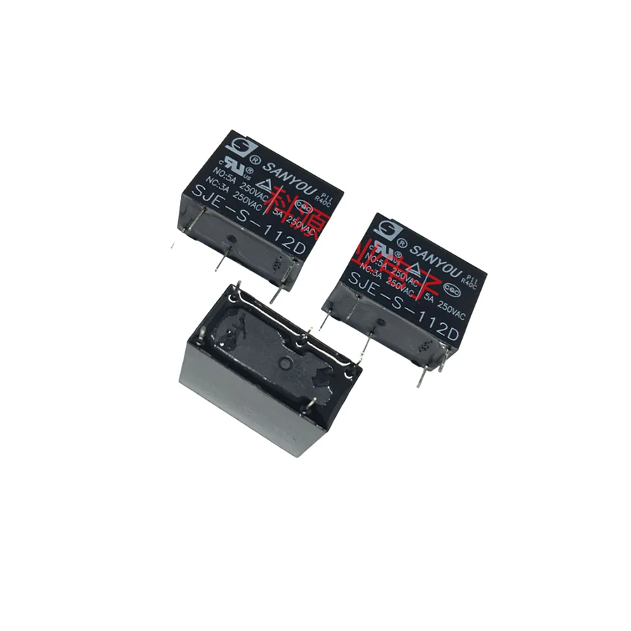 SJE-S-112D 12VDC 5Pin  5A