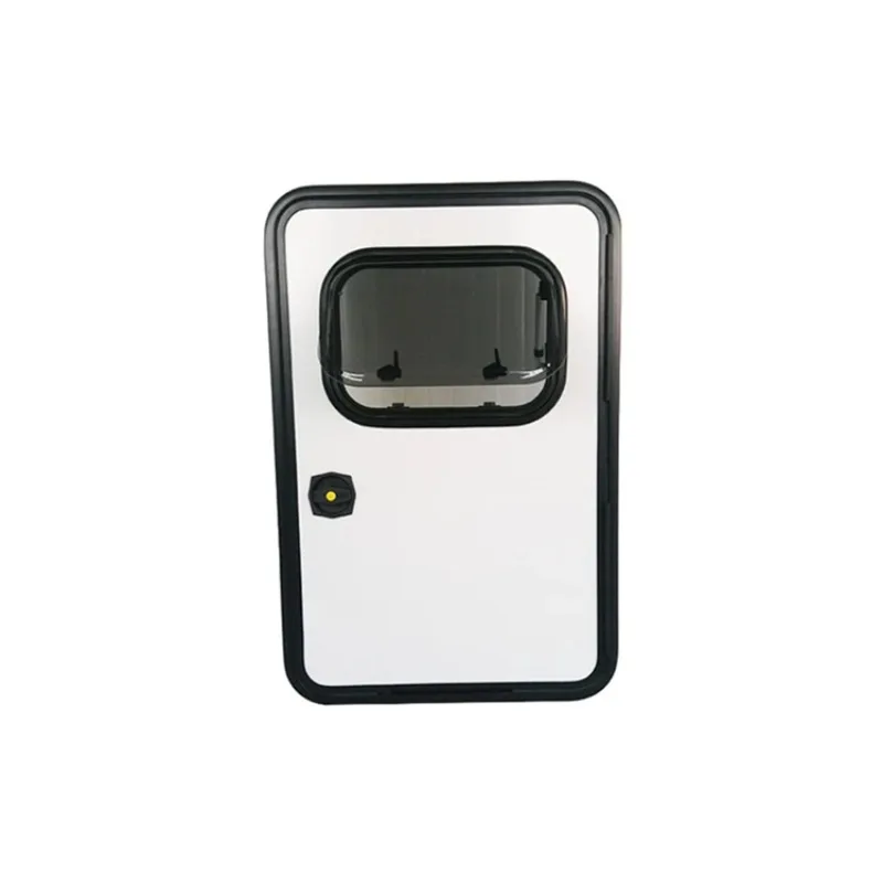 2020 High Quality Aluminum Alloy Single Point Lock Rv Camper Trailer Entrance Door With Motorhome