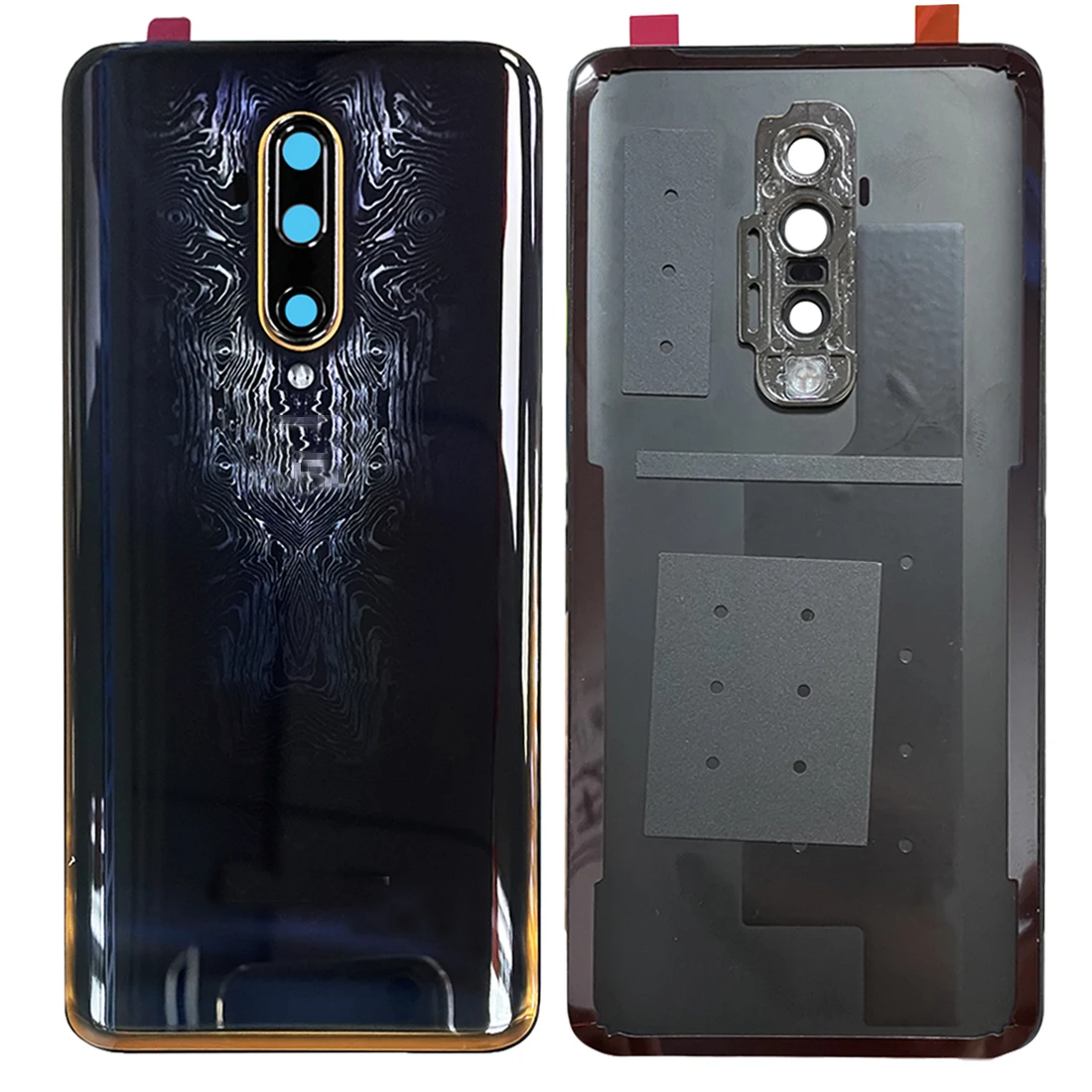 

New For OnePlus 7T Pro McLaren Battery Cover Door Rear Housing Case For 7Tpro Battery Cover With Camera Lens Replacethe