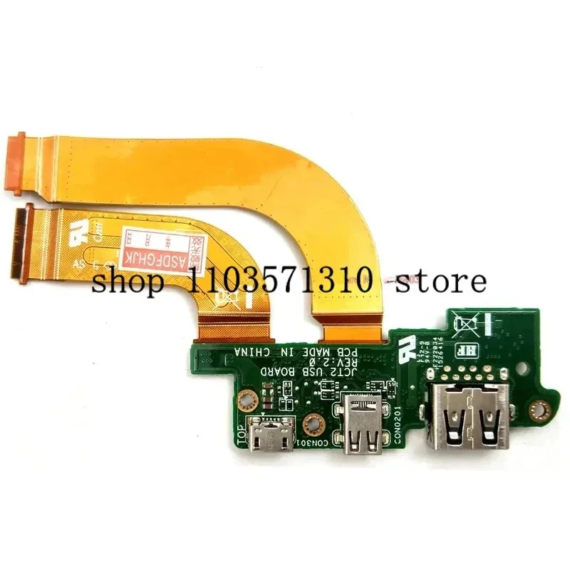 Original For Dell Venue 11 Pro 7140 Micro USB Charge Port Mini HDMI JCT2 USB Board 77P4J zm