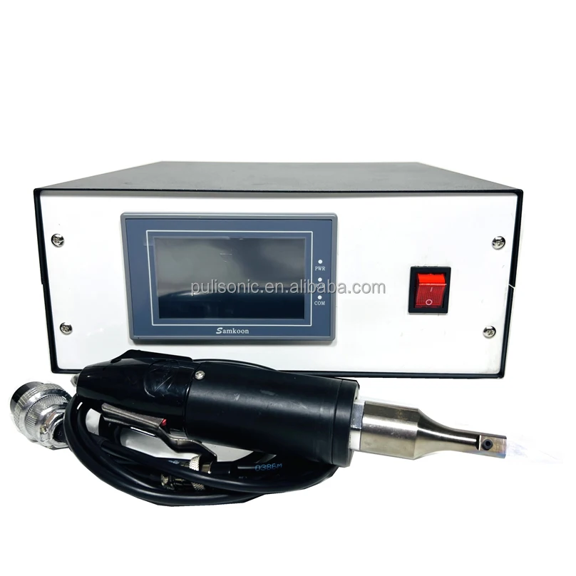 220V Handheld Ultrasonic Fabric Cutter 35KHz 500W For Tablecloth Slicing Applications