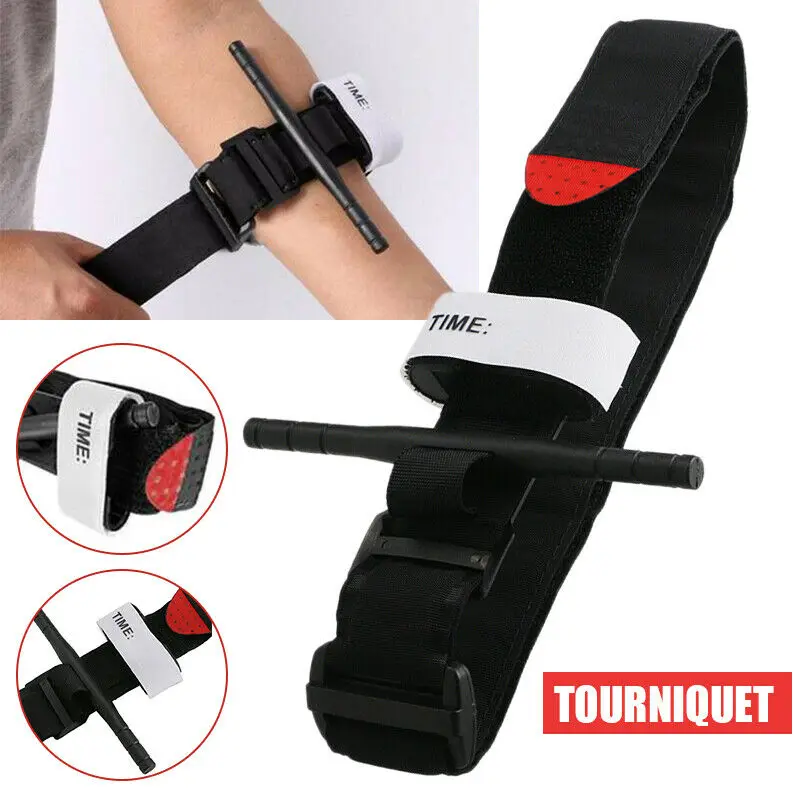 Emergency Tourniquet Outdoor Portable First Aid Kit Quick Slow Release Buckle Survival Tool Medical Emergency Belt Aid