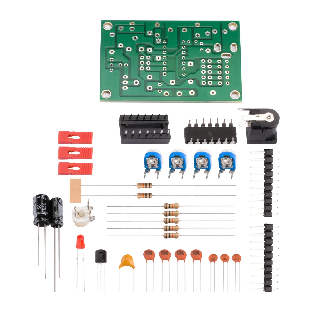 ICL8038 Function Signal Generator Kit Multi-Channel Waveform Synthesizer Pulse Frequency Function Signal Generator Module