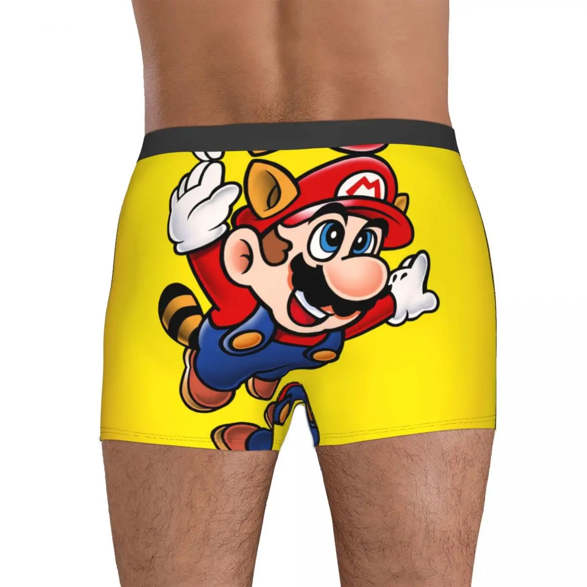 Boxer Underpants Shorts Super-Mario 3 Panties Men Breathable Underwear for Homme Man Boyfriend Gifts