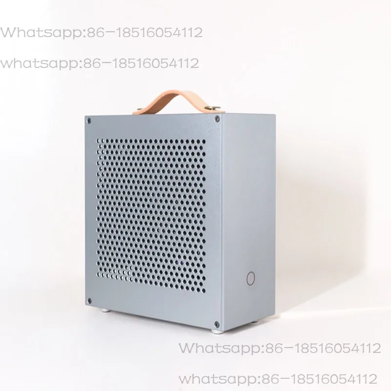 Suitable for BUG-D1 DC-ATX Power Supply Half-height Knife Card Mini Itx Chassis, Soft Routing, Aluminum Alloy