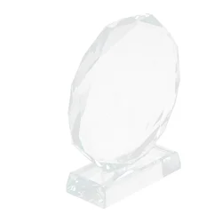 Decorate Crystal Decor Transparent Crystal Trophy Decorative Prize Trophy Award Accessory