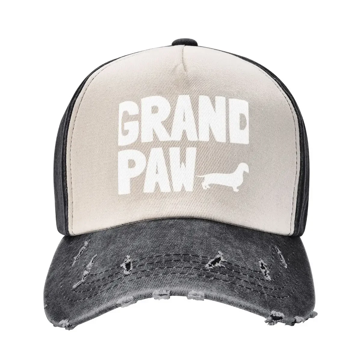 

Grand Paw Funny Dachshund Grandpa Dad Dog GiftCap Baseball Cap Luxury man cap Golf Cap Thermal Visor Mens Caps Women's