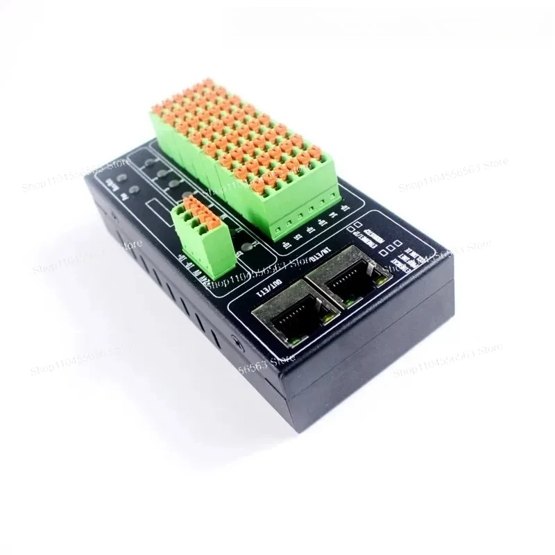 Industrial MODBUS TCP Remote I/O Module with Ethernet Port for PLC Automation and Distributed Control System