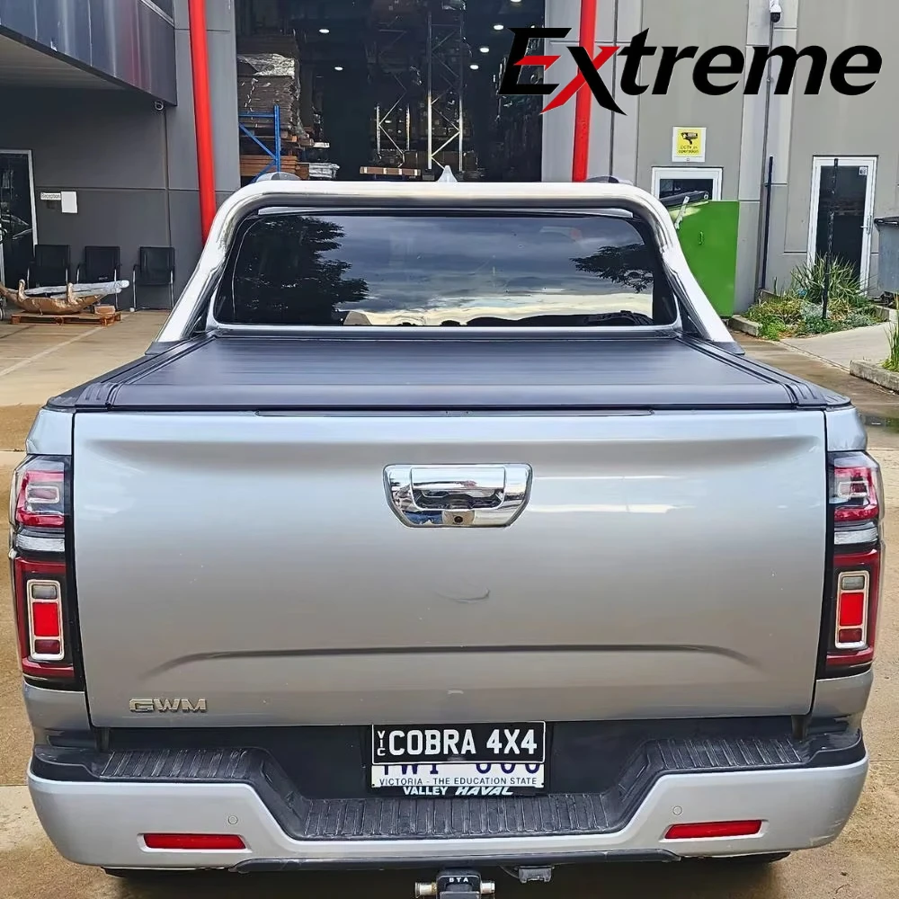 Trunk Retractable Pickup Bed Roller Lid Manual Truck Tonneau Cover Aluminum Alloy Waterproof Locking for Great Wall Gwm Cannon