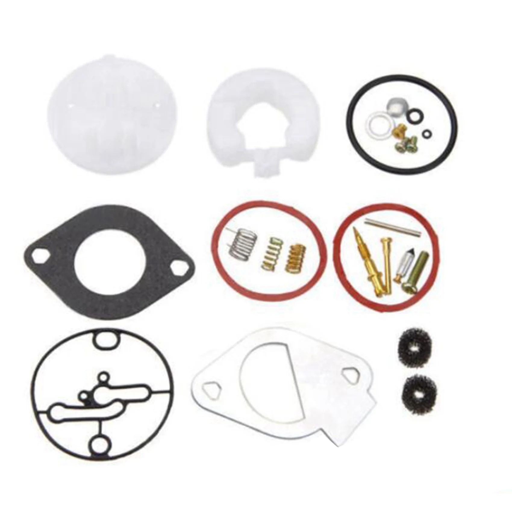 AC23-3X Lawn Mower Carburetor Repair Kit Carb Rebuild Set For Briggs-Stratton 11HP-19HP Master Overhaul For Nikki Carbs