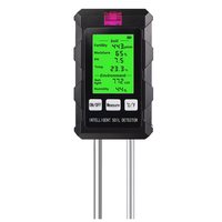 【CHRISTMAS 】Air Moisture Detector 6 In 1 Digital Multifunctional Soil Tester Soil Fertility PH Temperature Humidity Sunlight