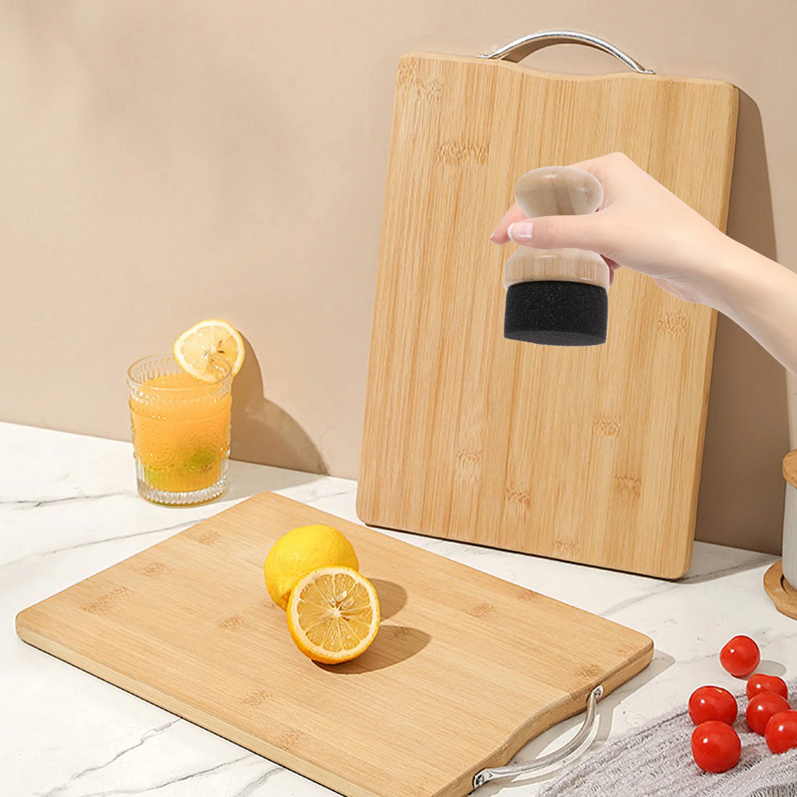 

Effortless Cutting Board Oil Applicator Strong Wear Resistant Design for Uniform Wax Application Kitchen Oil Spreader Tool