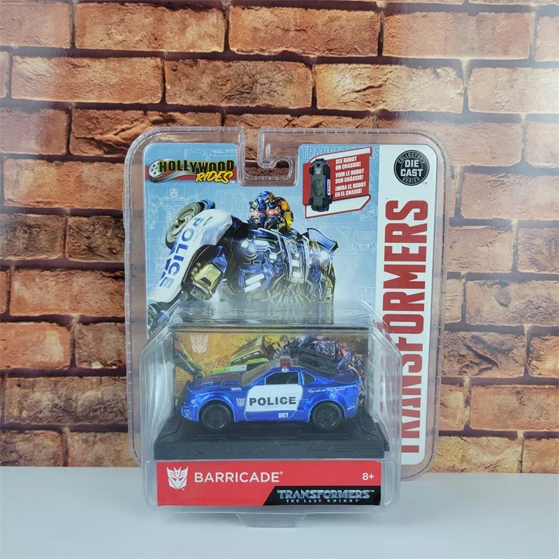 Transformers Alloy Car Figure 1/64 Model OptimusPrimeer Barricadeer Bumblebeel Ornaments Accessories Toy