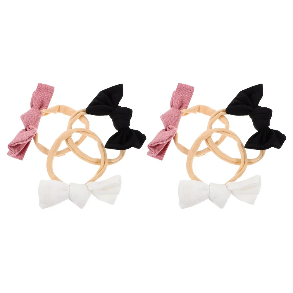 

6pcs Headb s Hair Accessories Newborn Toddler Bow Elastic Nylon 4 16 18 Each 2 Practical Stylish Birthday