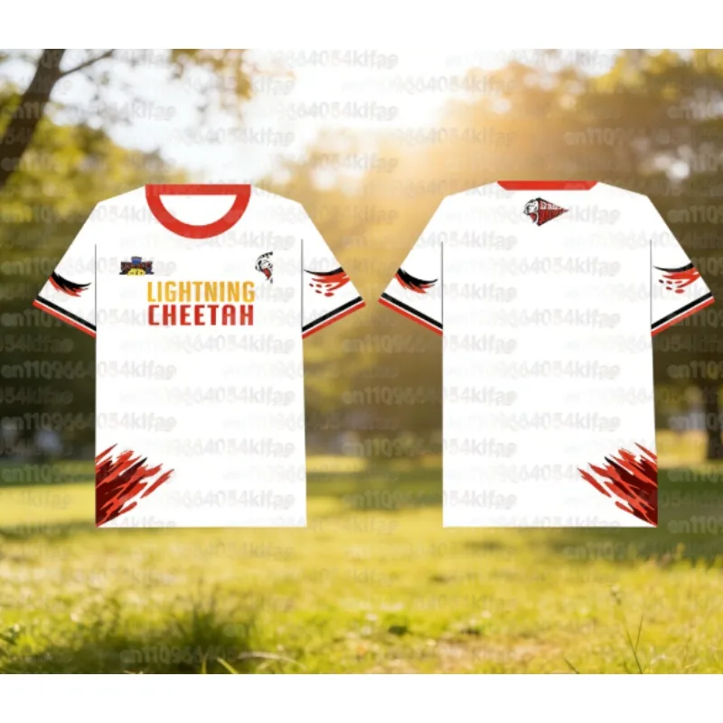 2026 Sommer Rundhals Casual Thailand Herren und Damen GMM TV Sport Meeting Trikots 3D-gedruckte Kurzarm Rote Team T-Shirts