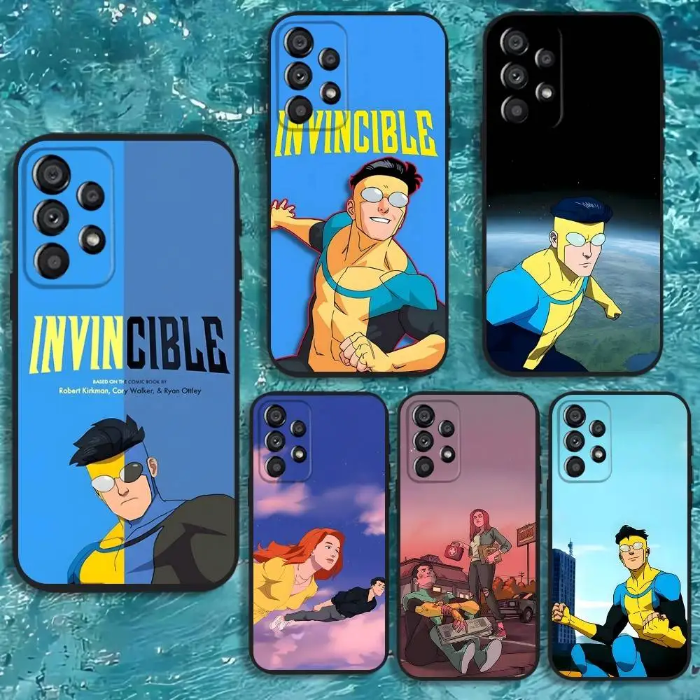 

Invincible Mark Atom Eve Phone Case For Samsung Galaxy A20,A21s,A22,A31,A32,A52,A53,A72,73,A80 Soft Black Cover