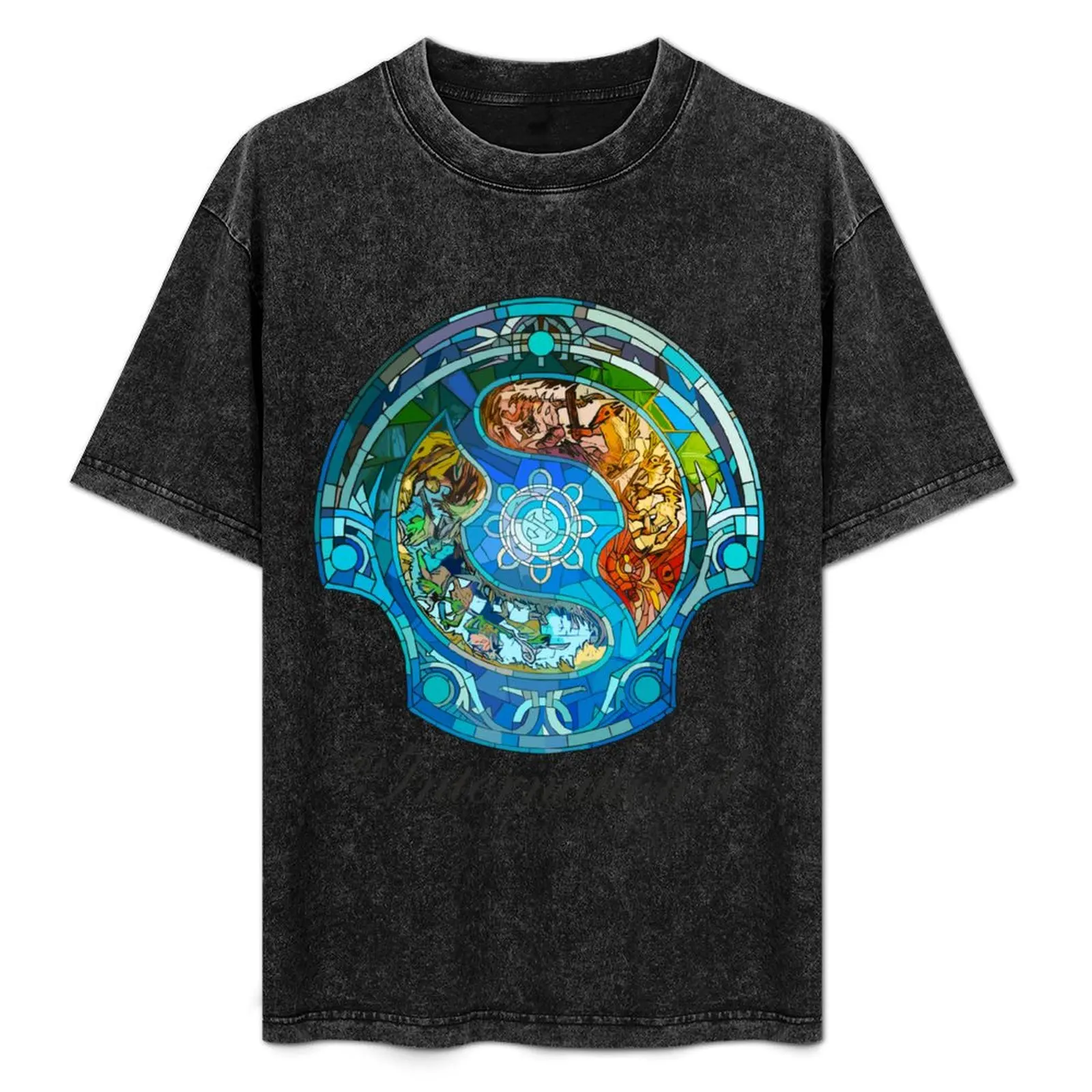 

The International 2023, Aegis, Dota 2, Seattle, october T-Shirt Sporty Breathable Short Sleeve T-Shirt